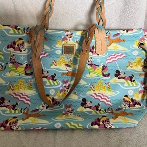 Disney’s Aulani Resort Day at the Beach Nylon Shopping Tote. Retired.